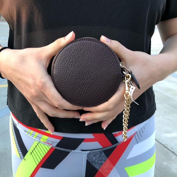 🎁Coach Round Coin Case With Sagittarius - Picture 2 of 3